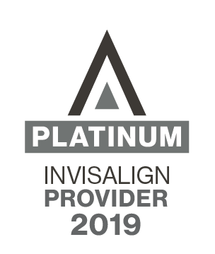 Invisalign Platinum Provider recognition, 2019