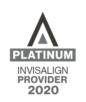 Invisalign Platinum Provider recognition, 2020