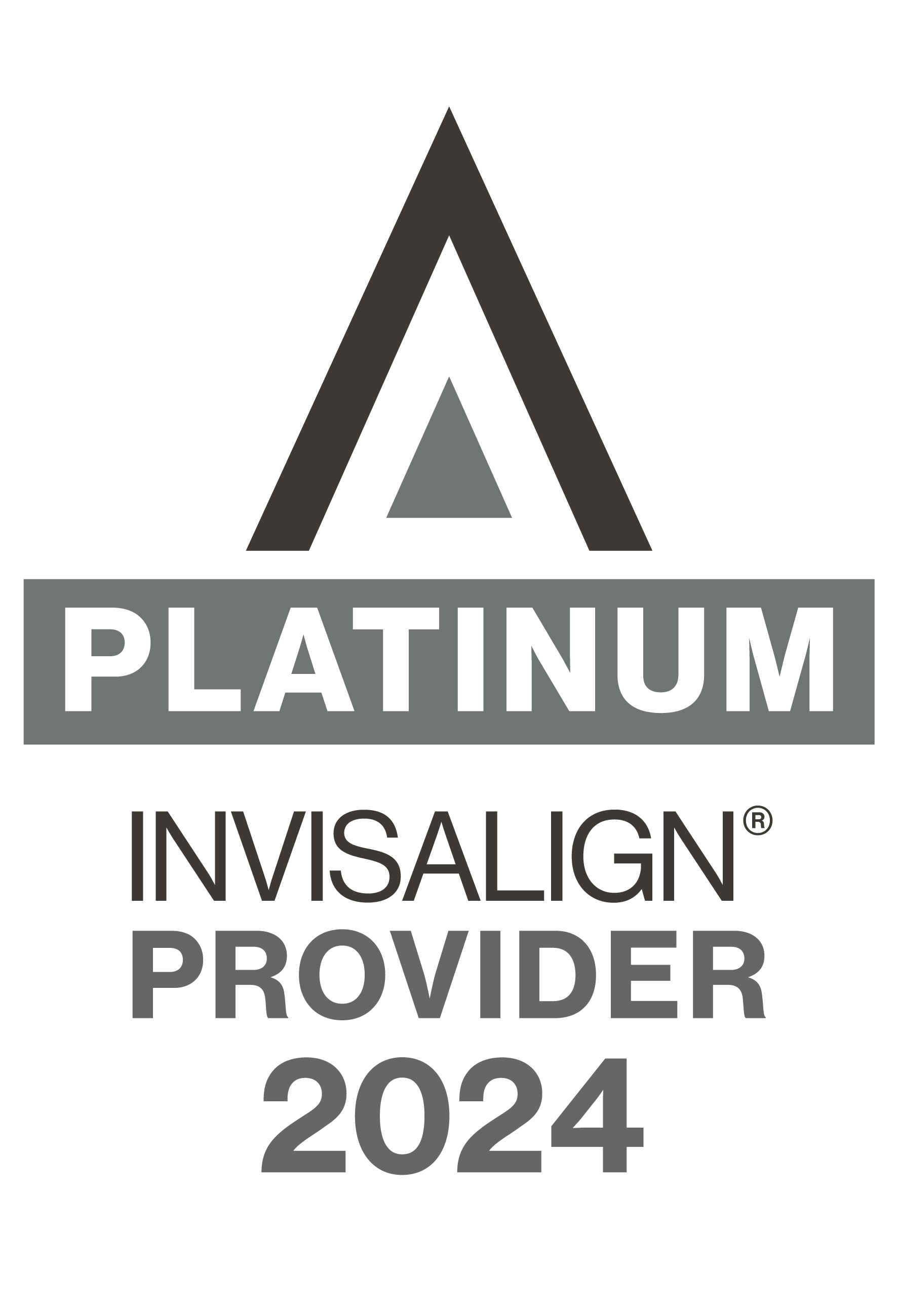 Invisalign Platinum Provider recognition, 2024